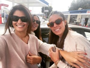 Sibylla Deen Instagram - This is what love, joy and friendship in a gas station while running late for the party looks like.