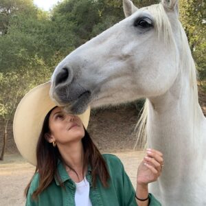 Sibylla Deen Instagram - Be with nature. Be with wild horses. Let them come to you. Tell them your secrets. Let them heal you. Let them fall asleep on your shoulder, a soft cushion for your tears. Let them show you the way. 

I have been asking a lot recently for quiet. A way to separate my thoughts from my intuition, to be able to feel my gut, for decisions to be easy, to hear. An uncluttered mind. Peace.

This experience gave me back my freedom. I forgot about my phone and Instagram. (Cass took a few pictures at the end to document the experience) but I was mostly in a daze and still am. A calm and clear enchantment. 

I stayed longer than I had planned. Falling asleep when the sky turned to night and waking up with the sun. Days spent only with horses and mostly in silence. A very simple life.

Ironically I felt compelled to share my insight on Instagram, to give back, to say thank you to Cass @thereflectivehorse and her herd and draw more awareness to somatic horse therapy and the preservation of endangered wild horse herds. 

The world is a tough place to be in. So breath and keep your feet on the ground and go outside. I hope this resonates. Or helps even one person who needed to hear it today. 

All my love 🌬🌬🌬