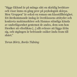 Sigge Eklund Instagram - Från och med idag finns Gruppen tillgänglig som ljudbok, inläst av Livia Millhagen! Tack alla som läser och lyssnar!!!! ❤️