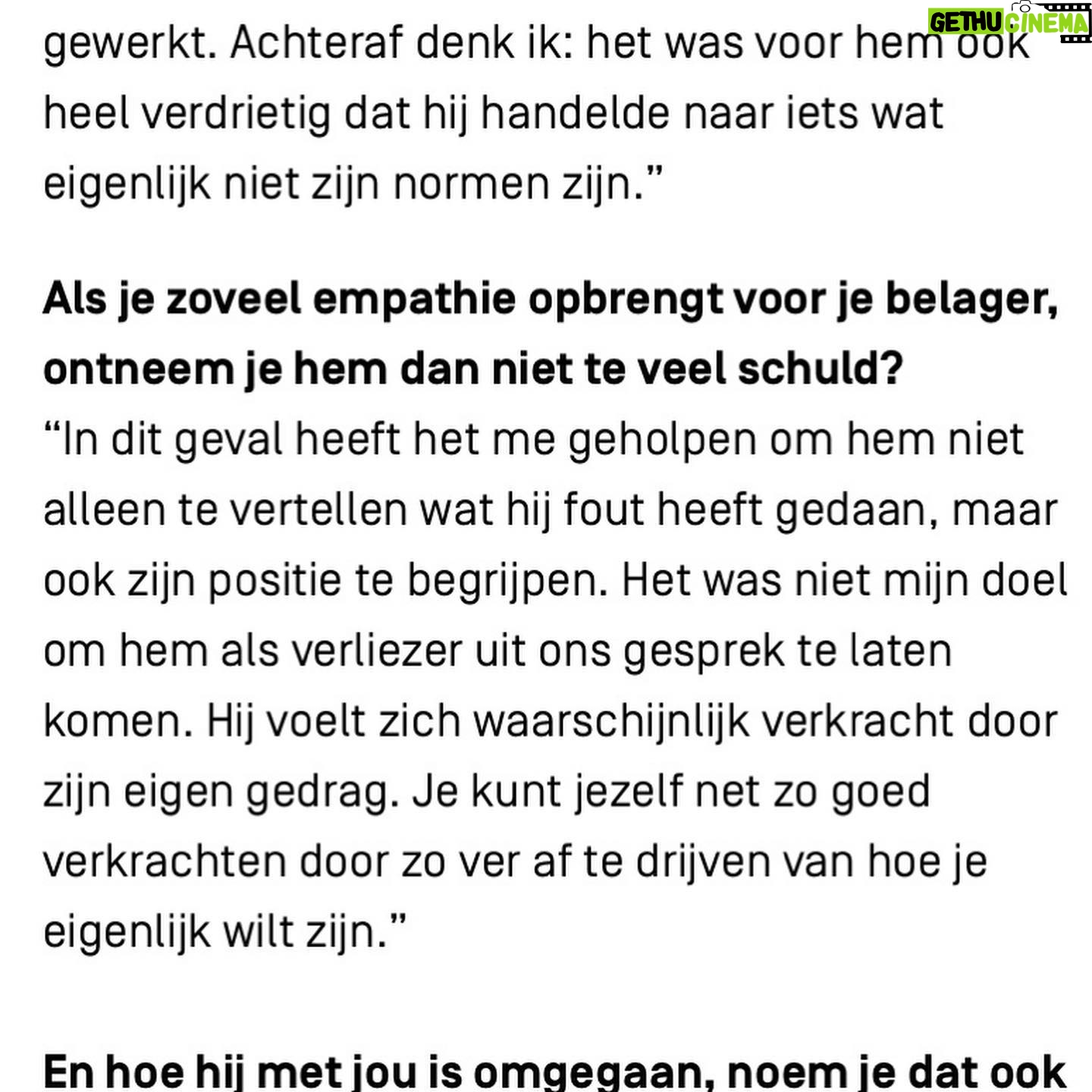 Sigrid ten Napel - 1.9K Likes - Over te veel of te weinig tongen, kattenkwaad, verstoppen en activisme, over eetbuien, Ayahuasca, seksualiteit en grensoverschrijdend gedrag, over liefde en overwinnen. Een zoveel mogelijk navolgbaar verhaal in een beperkt aantal woorden over niet altijd logische processen van jaren. Ofwel een interview. (Het geheel is te lezen via de link in mān bio. Geschreven door @larsdellemann fotoās van @tengbehkamara voor @brandpuntplus )