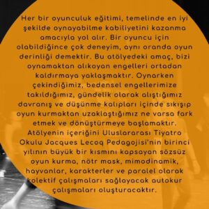 Simel Keçicioğlu Instagram - 📣📢📣📢 Beklenen atölye sonunda başlıyor! 20 Mart’ta ücretsiz deneme dersine herkes davetlidir! Atölye başlangıç tarihi 4 Nisan haftası olacaktır. Mekan kapasitesi nedeniyle kontenjan sınırlıdır. Deneme dersi için lütfen rezervasyon yaptırın. 
Atölye içeriği ve eğitmen hakkında bilgi için lütfen kaydırın 👉🏻👍🏻
Detaylı bilgi ve başvuru: info@simelkecicioglu.com