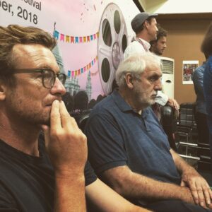 Simon Baker Instagram - Kolkata International Film Festival #indiancoffeehouse #india #kolkata #australianfilmmakers #breath