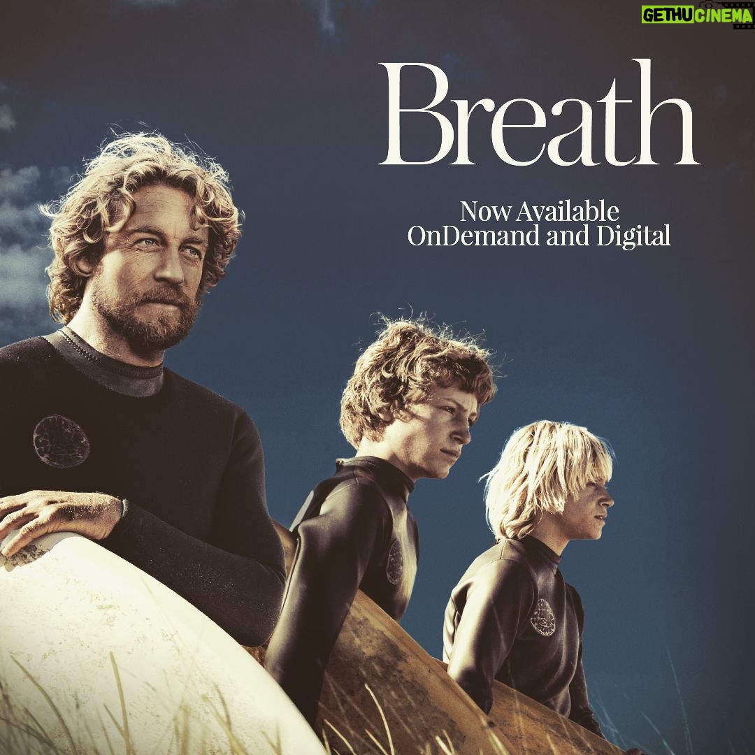 Simon Baker - 28.5K Likes - Good news folks! BREATH is now available on demand and digital in the USA - amazon - google play - iTunes.