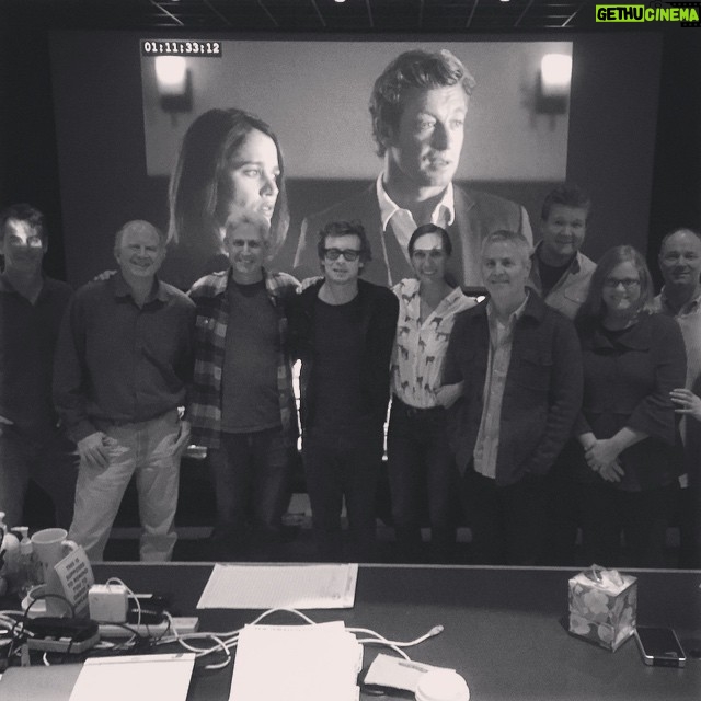 Simon Baker - 41.6K Likes - Best post team ever. Thanks guys and girls. #mademelookgood