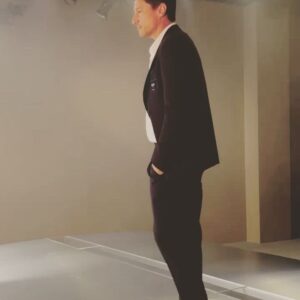 Simon Rex Instagram - Thank you @fendi and @silviaventurinifendi for the VIP treatment. The new fall/winter regalia is very sexy. Bravo! I think I nailed my model poses very very well. Not as easy as it looks, folks. 🇮🇹
