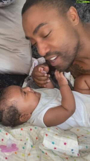 Simon Webbe Instagram - To the best Daddy in the world! @simonwebbe1 
Happy Father’s Day! I am so lucky to have you, thank you for spoiling me rotten, I am so lucky🥹
I miss you so much when you are away working and I’m sorry I call you and 😢 
Thank you for always playing with me, carrying me and loving me the way you do! Me and Mummy are so lucky.
Love you so so much. Daddy’s girl always! 
Lots of love Cyan 🥹💙

#happyfathersday