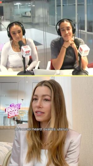 Simone Boyce Instagram - Actor and producer @JessicaBiel stopped by #TheBrightSide podcast to discuss her new book, “A Kids Book About Periods,” and why she’s on a mission to ease the shame around menstruation. Here, she talks about the amazing conversation the book initiated with her nine-year-old son 💛

Listen to the episode at the link in bio, the @IHeartRadio app, @ApplePodcasts or wherever you get your podcasts ☀️