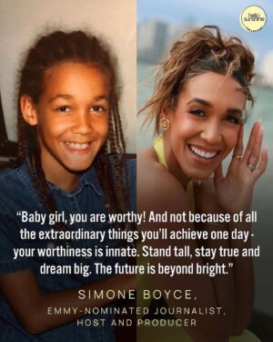 Simone Boyce Instagram - 1. Walkin’ on sunshine ☀️ 

2. Started International Women’s Day with this sweet shoutout from my @hellosunshine fam. 

3. Time’s up 

4. Ended IWD with the woman who inspired me to become a journalist. 

WHAT A TIME TO BE ALIVE 😭😭😭
