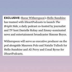Simone Boyce Instagram - Your daily dose of ✨sunshine✨ is now loading. See ya on The Bright Side!