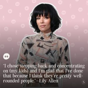 Simone Boyce Instagram - Let me clear my throat. The story behind Lily Allen’s motherhood comments is far more nuanced than the headlines would have us believe. Sending love to Lily as she nobly navigates one of life’s more complex transitions.