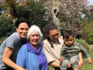 Simone Kessell Instagram - Moe Mai Ra 💔Rest well my beautiful nana. Heart broken but I carry you with me everyday in my resilience, my bossiness, my love for dogs, my cheekbones and my strength. You taught me what it is to be a strong Māori woman and to stand up for what you believe in 👊🏽 I am so proud to be your mokopuna.♥️