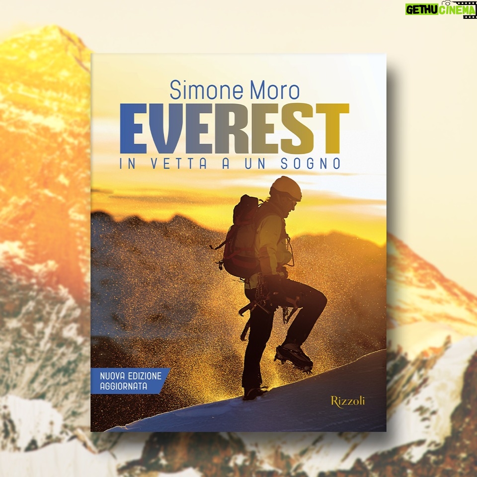 Simone Moro - 5.4K Likes - “Sull’Everest ho vinto e ho perso, gioito e sofferto, ho incontrato persone eccezionali e gente malvagia. Ho capito anche chi ero e quello che volevo e ciò che invece non contava nulla.”
Dal 14 novembre finalmente di nuovo in libreria EVEREST IN VETTA A UN SOGNO, racconto illustrato ripubblicato e aggiornato in una nuova edizione.
IN BIO il link per il preorder.
#everest #invettaaunsogno @rizzolilibri
_______________________________
#NeverStopExploring
• Sponsored by:
@thenorthface @lasportivagram @garminitaly @camp1889outdoor @dfsportspecialist @gruppo_autotorino @somainitalia @lamantafoods @framar.spa @altitudehelicopters @thenorthfaceIT @thenorthface_climb
• Managed by:
@mariannazanatta @sportsandbeyondagency