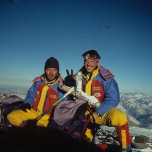Simone Moro Instagram - In 1993, together with Lorenzo Mazzoleni, I achieved the winter ascent of Aconcagua (6962 m.) the first in one day, just thirteen hours, along the normal route, after a dramatic alpine style attempt on the south face till 6000 meter. A few days earlier we had also achieved the winter ascent of  Cerro Mirador. It all happened in these days... Yet, after 30 years and 70 expeditions, it's curious how I can't recall the exact days of such achievements that meant so much to me. It was my second expedition and the beginning of my career in winter exploration. 
_______________________________
#NeverStopExploring

• Theme:
#SimoneMoroAlpinist
• Sponsored by:
@thenorthface @lasportivagram @garminitaly @camp1889outdoor @dfsportspecialist @gruppo_autotorino @somainitalia @lamantafoods @framar.spa @altitudehelicopters @thenorthfaceIT @thenorthface_climb
• Managed by:
@mariannazanatta @sportsandbeyondagency