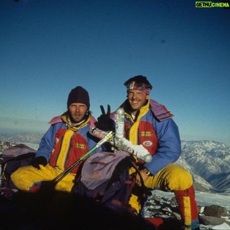Simone Moro - 4.7K Likes - In 1993, together with Lorenzo Mazzoleni, I achieved the winter ascent of Aconcagua (6962 m.) the first in one day, just thirteen hours, along the normal route, after a dramatic alpine style attempt on the south face till 6000 meter. A few days earlier we had also achieved the winter ascent of Cerro Mirador. It all happened in these days... Yet, after 30 years and 70 expeditions, it's curious how I can't recall the exact days of such achievements that meant so much to me. It was my second expedition and the beginning of my career in winter exploration.
_______________________________
#NeverStopExploring
• Theme:
#SimoneMoroAlpinist
• Sponsored by:
@thenorthface @lasportivagram @garminitaly @camp1889outdoor @dfsportspecialist @gruppo_autotorino @somainitalia @lamantafoods @framar.spa @altitudehelicopters @thenorthfaceIT @thenorthface_climb
• Managed by:
@mariannazanatta @sportsandbeyondagency