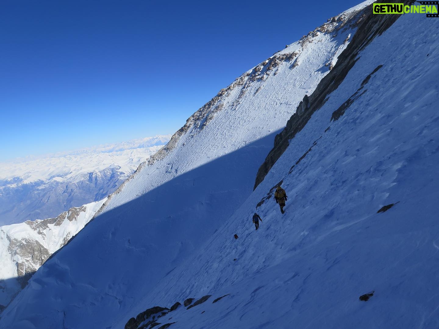 Simone Moro - 7K Likes - February 26th, 2016 - First winter ascent of Nanga Parbat
After more than 30 attempts, finally 7 years ago 4 mountaineers on the largest mountain on the planet wrote the history of high-altitude winter ascents.
A dream realized with a team that can be called perfect.
For me it was another little piece of history, the fourth and only time the same mountaineer climbed 4 different 8000-meter peaks in winter premiere. A dream within a dream!
Team: Alì Sadpara Simone Moro Alex Txicon Tamara Lunger.
_______________________________
#NeverStopExploring
• Theme:
#SimoneMoroAlpinist
• Sponsored by:
@thenorthface @lasportivagram @garminitaly @camp1889outdoor @dfsportspecialist @gruppo_autotorino @somainitalia @lamantafoods @framar.spa @altitudehelicopters @thenorthfaceIT @thenorthface_climb
• Managed by:
@mariannazanatta @sportsandbeyondagency