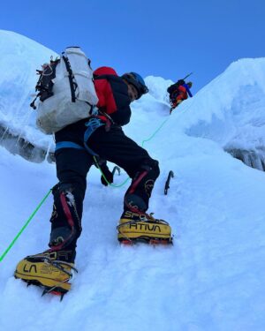Simone Moro Instagram - Two days after our almost ascent of Pumori in nonstop alpine style from advanced base camp and back, I find myself reflecting on the importance of making right decisions in the mountains, which often include the ability to wait or give up. These skills clash with the modern world, which is increasingly fast-paced, competitive and obsessed with success, where those who give up are often labeled as losers.
The art of survival is at the heart of mountaineering, but unfortunately the necrologies are full of heroes. 
On October 8, we decided to fail less than 100 meters from the summit of Pumori because of obvious avalanche danger.
At the same time unfortunately other friends failed perhaps to consider the similar option on Shisha Pangma and unfortunately within two hours and with two different avalanches 4 people found death: two different ropes formed by client and Sherpa Guide. One of them Lama Tenjen Sherpa was a great friend, a man of extraordinary strength. This is a time to pray and reflect.
But it is important to understand that mountaineering on 8,000 mt. today is not what it was 20 years ago. We should reflect on this evolution. In 31 years of expeditions, no sponsor has ever pushed me to put my life on the line for success. When people say that, it is a falsehood! Today, many people voluntarily choose to exceed or risk their limits to achieve their dreams and economic plans. 
It is important to understand that exploration is something else.
Pumori is not an 8000er and will not change lives, but it was still an arduous adventure with a dramatic retreat in the midst of white out, with zero visibility.
More than 20 rappelling and 17 hours of continuous effort, trying to understand the terrain and ourselves, assessing our condition. It was a great experience and a life lesson that made us wiser, even if we gave up the summit in the end.

——————————————
#HimalayanExpeditionTNF 
🎞️ @thenorthface 

@lasportivagram @garminitaly @camp1889outdoor @dfsportspecialist @gruppo_autotorino @somainitalia @lamantafoods @framar.spa @altitudehelicopters @thenorthfaceIT @thenorthface_climb
• Managed by:
@mariannazanatta @sportsandbeyondagency