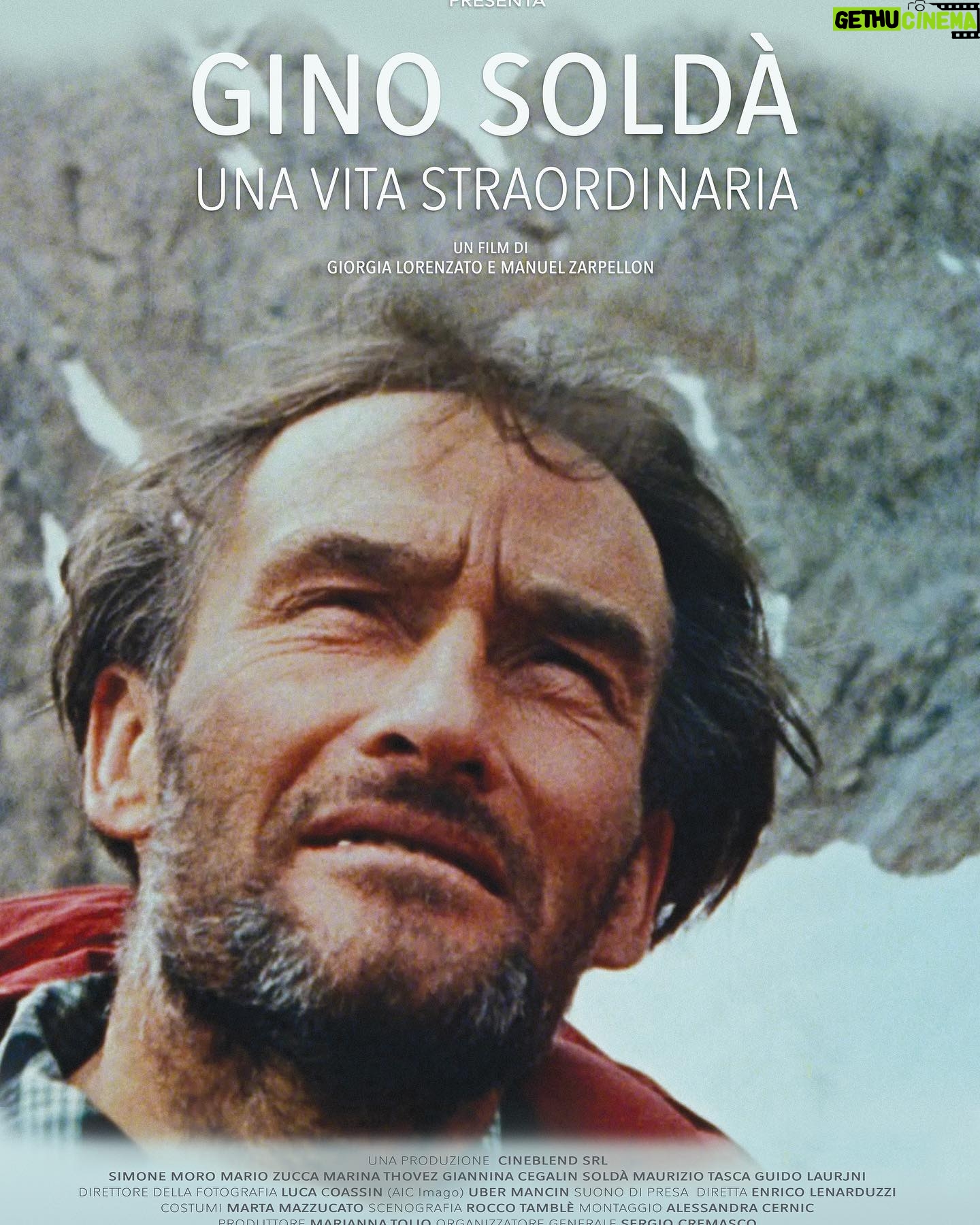 Simone Moro - 4.3K Likes - Gino Soldà era uno di quegli alpinisti destinati ad entrare nella storia… Era anche sciatore, arrampicatore, imprenditore…
🎥Nel film “Gino Soldà - Una vita straordinaria” ho avuto la fortuna di scoprire anche il suo lato meno conosciuto, quello umano di marito, padre e nonno.
Vi invito perciò ad andare a scoprire questa leggenda dell’alpinismo!
GINO SOLDÀ - una vita straordinaria sarà al cinema dal 4 febbraio in tutta Italia!
Nel link in bio 👆trovate tutte le date di proiezione.
@ginosoldaunavitastraordinaria
@mescalitofilm
@cineblendsrl
_______________________________
#NeverStopExploring
• Theme:
#SimoneMoroAlpinist
• Sponsored by:
@thenorthface @lasportivagram @garminitaly @camp1889outdoor @dfsportspecialist @gruppo_autotorino @somainitalia @lamantafoods @framar.spa @altitudehelicopters @thenorthfaceIT @thenorthface_climb
• Managed by:
@mariannazanatta @sportsandbeyondagency