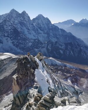 Simone Moro Instagram - It has already been two years since this shot during the summit push on Ama Dablam, 6812 m. It was December 20, 2021, and reviewing this photo I decided to plan my next winter adventure in Nepal between 2024 and 2025. I am starting the preparation and already focusing on the goal. There will be time to tell you about my next adventure, but I still have many dreams to fulfill in the next four years. The axe is not yet ready to be hung up; motivation is still too high, and health is currently the precious gift that life is giving me.

_______________________________
#NeverStopExploring
• Sponsored by:
@thenorthface @lasportivagram @garminitaly @camp1889outdoor @dfsportspecialist @gruppo_autotorino @somainitalia @framar.spa @altitudehelicopters @thenorthfaceIT @thenorthface_climb
• Managed by:
@mariannazanatta @sportsandbeyondagency