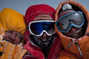 Simone Moro Instagram - February 2nd, 2011. First winter ascent of Gasherbrum II.

It seemed impossible, and many openly stated it. Instead, it took strong motivation and perseverance, experience from previous winter ascents at very high altitudes, the knowledge of failure and learning from defeats, choosing the best companions, forming a team and trusting each other totally, and finally asking Karl Gabl, the best of meteorologists, for help. With all of this, along with the right amount of luck, we were able to achieve this historic accomplishment that is meant to be a tribute to exploration and to all those who had tried before and will try again in the future.
#firstwinterascent #gasherbrum2 #celebration 

_______________________________
#NeverStopExploring

• Theme:
#SimoneMoroAlpinist
• Sponsored by:
@thenorthface @lasportivagram @garminitaly @camp1889outdoor @dfsportspecialist @gruppo_autotorino @somainitalia @lamantafoods @framar.spa @altitudehelicopters @thenorthfaceIT @thenorthface_climb
• Managed by:
@mariannazanatta @sportsandbeyondagency