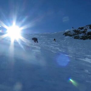 Simone Moro Instagram - February 26th, 2016 - First winter ascent of Nanga Parbat

After more than 30 attempts, finally 7 years ago 4 mountaineers on the largest mountain on the planet wrote the history of high-altitude winter ascents. 

A dream realized with a team that can be called perfect. 

For me it was another little piece of history, the fourth and only time the same mountaineer climbed 4 different 8000-meter peaks in winter premiere. A dream within a dream!

Team: Alì Sadpara Simone Moro Alex Txicon Tamara Lunger. 

_______________________________
#NeverStopExploring

• Theme:
#SimoneMoroAlpinist
• Sponsored by:
@thenorthface @lasportivagram @garminitaly @camp1889outdoor @dfsportspecialist @gruppo_autotorino @somainitalia @lamantafoods @framar.spa @altitudehelicopters @thenorthfaceIT @thenorthface_climb
• Managed by:
@mariannazanatta @sportsandbeyondagency