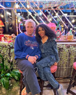 Sinitta Instagram - Catch me and @joelycett live tonight on @channel4 10-11pm  off to a lovely Spa to be the #hunderstudy who will be meeting?!!!