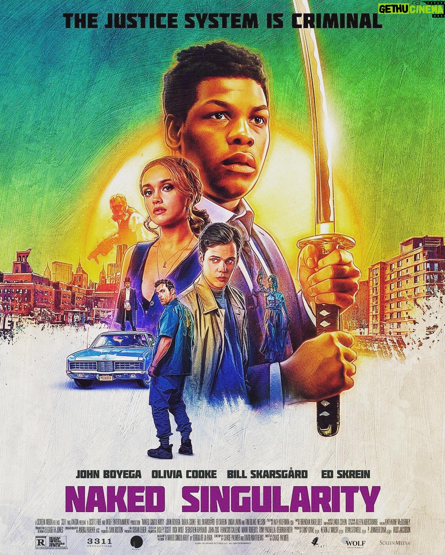 Sipiwe Moyo - 365 Likes - @edskrein @livkatecooke and me! #Naked Singularity is now On Demand and in Theaters ❤️🗡✊🏿
.
.
.
.
.
.
#johnboyega #edskrein #oliviacooke @nakedsingularitymovie @avykaufmancasting