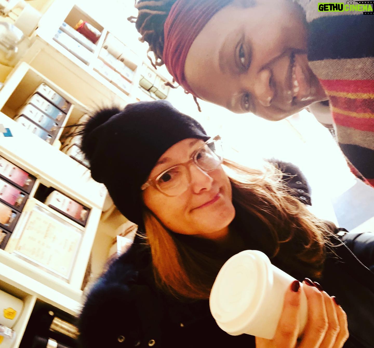 Sipiwe Moyo - 387 Likes - In honor of Charlie Noxon, the beloved son of @ijnej, buy a stranger a cup of coffee, engage with them, open up your heart to being loving, thoughtful, and curious, as this bright young man was. Let his memory be a blessing to you and to others ❤️❤️❤️
.
.
.
This is Kat whom I met at @theablebaker — I told her why I wanted to buy her coffee and she immediately expressed her condolences to @ijnej and your family...she spoke about her own sons and how much she loves them..after speaking a little longer we learned that we’d both experienced losing our fathers and a sibling and shared the pain of that and then a heartfelt hug and a tender moment. A stranger is my friend now because of Charlie ❤️❤️❤️
.
.
.
.
.
.
.
.
.
.
.
.
.
.
.
.
.
.
.
.
.
.
.
.
#oitnb #loss #grief #jenjikohan #charlienoxon #love #strangers #coffee #netflix @oitnb @netflix #adeola #orangeforever
