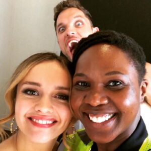 Sipiwe Moyo Instagram - Seen #nakedsingularity? @edskrein is da (photo) bomb 🙃 
.
.
.
.
.
.
.
.
@nakedsingularitymovie #oliviacooke #sipiwemoyo #edskrein @johnboyega #johnboyega #adeola #orangeisthenewblack
