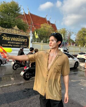Siraphop Manithikhun Instagram - Happy songkran day 🔫💦