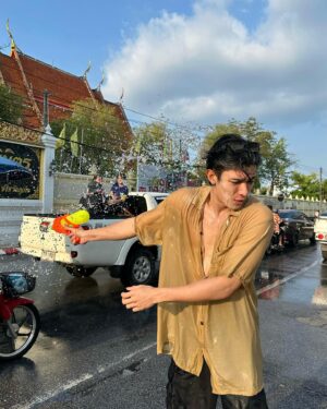 Siraphop Manithikhun Instagram - Happy songkran day 🔫💦