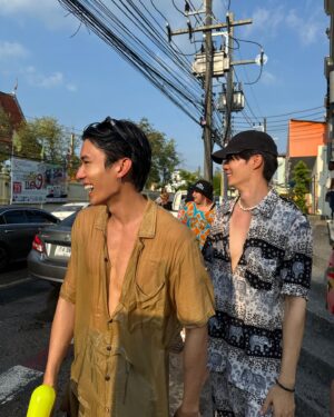 Siraphop Manithikhun Instagram - Happy songkran day 🔫💦