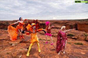 Sister Sister Instagram - “Show us yer pink bits!”

In honor of the 30th anniversary of cult movie classic The Adventures of Priscilla, Queen of the Desert me and my sisters @ginnylemon69, @queenutica and @joeyjayisgay decided (in the words of Guy Pearce) “to travel to the centre of Australia climb kings canyon in a full length Gaultier sequin, heels and a tiara” 

What a trip! 

Big love and shoutout to the team @with.all.drew.respect @thekassieh and @discoveryparksandresorts 
Shot by @kanechenoweth on location at @watarrkanationalpark 🏜️ 

Dress provided by @ntaustralia 
#ntaustralia travel sponsored by @ntaustralia and @australia 

#australia #priscillaqueenofthedesert #kingscanyon #dragrace