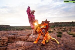 Sister Sister Instagram - “Show us yer pink bits!”

In honor of the 30th anniversary of cult movie classic The Adventures of Priscilla, Queen of the Desert me and my sisters @ginnylemon69, @queenutica and @joeyjayisgay decided (in the words of Guy Pearce) “to travel to the centre of Australia climb kings canyon in a full length Gaultier sequin, heels and a tiara” 

What a trip! 

Big love and shoutout to the team @with.all.drew.respect @thekassieh and @discoveryparksandresorts 
Shot by @kanechenoweth on location at @watarrkanationalpark 🏜️ 

Dress provided by @ntaustralia 
#ntaustralia travel sponsored by @ntaustralia and @australia 

#australia #priscillaqueenofthedesert #kingscanyon #dragrace