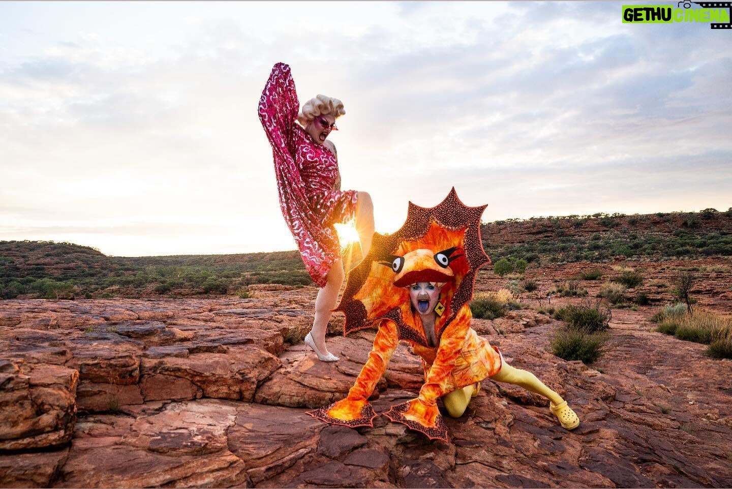 Sister Sister - 3 Likes - āShow us yer pink bits!ā
In honor of the 30th anniversary of cult movie classic The Adventures of Priscilla, Queen of the Desert me and my sisters @ginnylemon69, @queenutica and @joeyjayisgay decided (in the words of Guy Pearce) āto travel to the centre of Australia climb kings canyon in a full length Gaultier sequin, heels and a tiaraā
What a trip!
Big love and shoutout to the team @with.all.drew.respect @thekassieh and @discoveryparksandresorts
Shot by @kanechenoweth on location at @watarrkanationalpark šļø
Dress provided by @ntaustralia
#ntaustralia travel sponsored by @ntaustralia and @australia
#australia #priscillaqueenofthedesert #kingscanyon #dragrace
