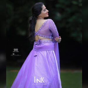 Sivakami Anantha Narayan Instagram - 👗: @inkbyutsav 
💄: @makeupby_adithyanair 
📷: @shebin_purushothaman 
@talent___media