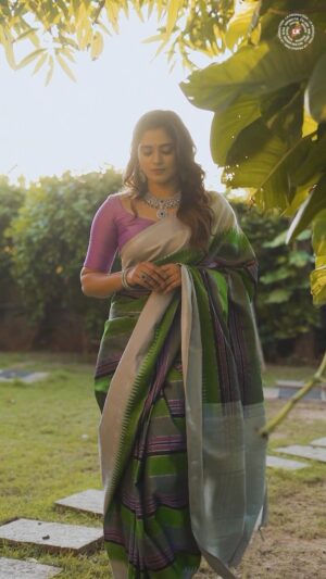 Smruthi Mohankumar Instagram - Work for @psr_silks 
Shot and edited @alexandervedachalam