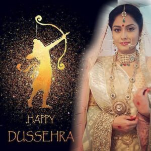 Snigdha Akolkar Instagram - @Regran_ed from @snigdhaakolkarfanclub -  Happy Dussehra to all 🎊🎉
@snigdhaaakolkar

#back_after_many_days - #regrann