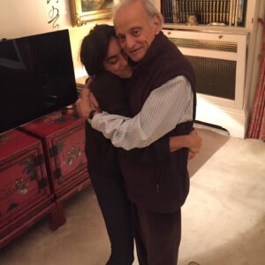 Sofia Barclay Instagram - ✨papa jaan✨legend in a literal sense🏆 the stories and chapters of your life were positively mythical. i will never fully understand why you insisted you were related to alexander the great (bc he conquered india) how you somehow decided you were a member of the jewish community (zero evidence) how you claimed everyone was “a very good friend of ure papa jaan” ( & that just when we stopped believing you Joe Biden chased you down in the airport to give you a hug🤣). there are a million conversations i’ll wish we could have had and a million more im grateful for. Thank you for showing us how to be the funnest party-animal grandpa in the world (who else do you know cancels on their grandkids because he is hungover, and dances your parents under the table) and more importantly how to give so much daily affection, support and love. 
Have the best time in heaven, I know you’ll be eating MJ’s biriyani and ossobucco and drinking red wine everyday if you have it your way ❤️
