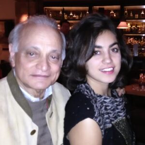 Sofia Barclay Instagram - ✨papa jaan✨legend in a literal sense🏆 the stories and chapters of your life were positively mythical. i will never fully understand why you insisted you were related to alexander the great (bc he conquered india) how you somehow decided you were a member of the jewish community (zero evidence) how you claimed everyone was “a very good friend of ure papa jaan” ( & that just when we stopped believing you Joe Biden chased you down in the airport to give you a hug🤣). there are a million conversations i’ll wish we could have had and a million more im grateful for. Thank you for showing us how to be the funnest party-animal grandpa in the world (who else do you know cancels on their grandkids because he is hungover, and dances your parents under the table) and more importantly how to give so much daily affection, support and love. 
Have the best time in heaven, I know you’ll be eating MJ’s biriyani and ossobucco and drinking red wine everyday if you have it your way ❤️