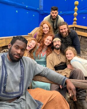 Sofia Lebedeva Instagram - Our cast from “Vikings:Valhalla”
Endlessly talented and unique people❤️
Thank you so much everyone for our synergy, warmth, support, fun and our huge miraculous journey.
I miss all of you. Deeply.

Наш каст «Викинги: Валхалла» 
@netflixvalhalla