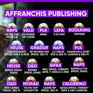 Sofiane Zermani Instagram - 🙏🏽🙏🏽 Nos Frères
 @midimidi_production 🌑 @hyperfocal_prod ❤️

🙏🏼🙏🏼 Nos Partenaires 
@capitolfr 
@allpointsmusicfr 

Tous les lauriers reviennent à @zeg.p @diiasbc @voluptyk.beats @soolkingofficiel @heuss_lenfoire @sifax_officiel @zeguerreofficiel @yasserbeats @kikow7 

AUX HOMMES ET FEMMES DE L’OMBRE 😉

MERCI A VOUS TOUS 🙏🏼
RDV EN 2021 🤩 
@ventesfrap 💪🏼

@affranchis.music 🚬