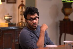 Soham Majumdar Instagram - This photograph was taken on the first day of our shoot of Sajini Shinde Ka Viral Video ( which was known as Happy Teacher’s Day at the time ). Super nervous as always to start something new. I guess you always think about an infant while starting something creative and then you handle everything with care and compassion. The cradles soon turn into tables and chairs and then an open field of exploration. Oh how I love my job. A friend had once said that we are paid to play dress up and correctly so. Thank you for all the love you guys are giving the film and my character. Wish to churn out even more complex brains in front of you. Sajini Shinde Ka Viral Video is streaming on Netflix for the ones who are yet to watch.
