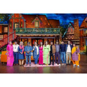 Sohum Shah Instagram - Ek dhamekdar season 2 ke baad, the #Maharani team is back with something majedaar for you all... 

Get ready to watch us on #TheKapilSharmaShow with @kapilsharma

@iamhumaq @amit.sial @dibyenduofficial @ravindragautamofficial @thepramodpathak #KantariKanmani @sushilpandeyofficial @anujasatheofficial

Styling - @stylebyanishi