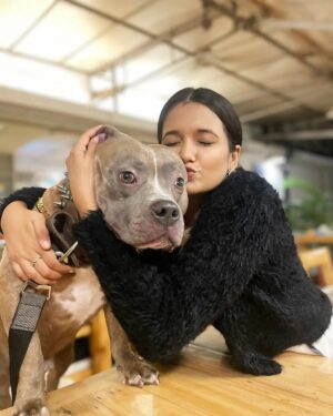 Sonali Sudan Instagram - My Anxiety Buster 🐾
@jordanthetarzan 💜
.
@archisfreestyler Like father like son 🤦