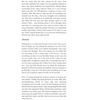 Sonam Nair Instagram - Excerpts from my blog from 11 years ago, right after I processed the making of my first film. Hope this helps all the first-timers! Break a leg, guys! 

Full post ka link is in my stories.

#filmmaking #directing #screenwriting #makingyourfirstfilm #filmdirection #filmschool