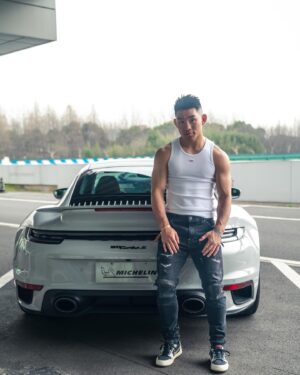Song Yadong Instagram - Dreams are limitless, speed knows no bounds.👊 #porschelife #songyadong