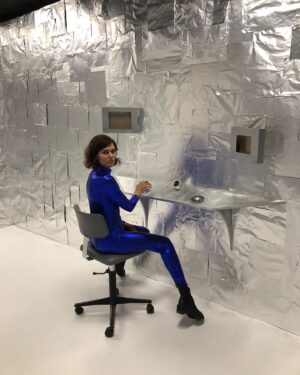 Sónia Balacó Instagram - It’s giving lo-fi sci-fi. Shooting @fundacion_relvas next film. 🎞️🚀