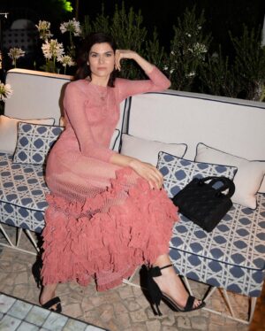 Sónia Balacó Instagram - And this was day two with @dior. 💗

Look @dior 
Hair and make up @tomperdigao for @diorbeauty 

Photos 1-3 @joannacorreia_ 
Photos 4-7 @leandrophgomes 

@mais.que.uma 
@prpressclub