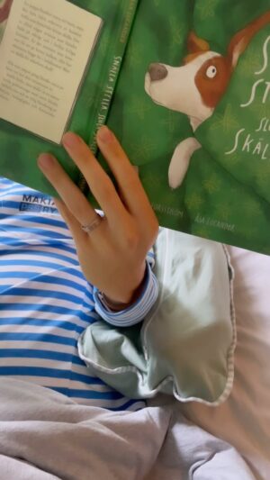 Sonja Kailassaari Instagram - Pappa läser! 

Tack gammelmoster Nenne för presenten 🩷