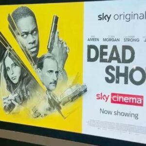 Sophia Brown Instagram - 💥 DEADSHOT💥⁣⁣
⁣⁣
Out Now on @skytv ⁣⁣
⁣⁣
I LOVED getting to work with these legendary actors - BIG LOVE @amlameenbaby, @mrmarkstrong, #FelicityJones and #ColinMorgan 
⁣⁣
🌟